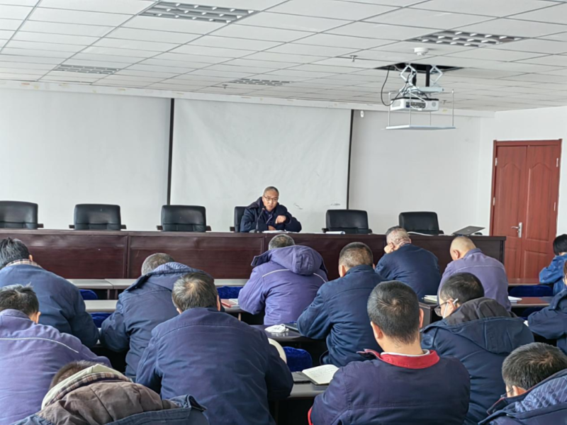 風勁帆滿圖新志 手心聚力干勁足&mdash;&mdash;物產工投公司召開節(jié)后收心會