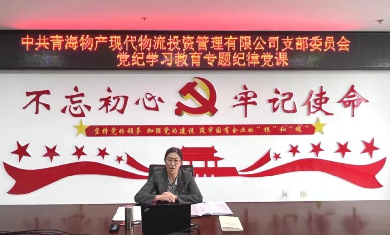 嚴(yán)明紀(jì)律作風(fēng) 永葆政治本色&mdash;&mdash;集團(tuán)黨委書記、董事長劉玲同志講授專題紀(jì)律黨課