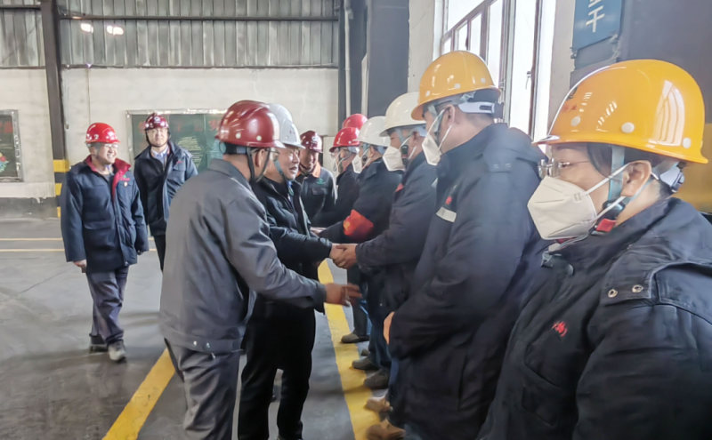 過年好！省國資委領(lǐng)導(dǎo)把新春祝福送到一線崗位