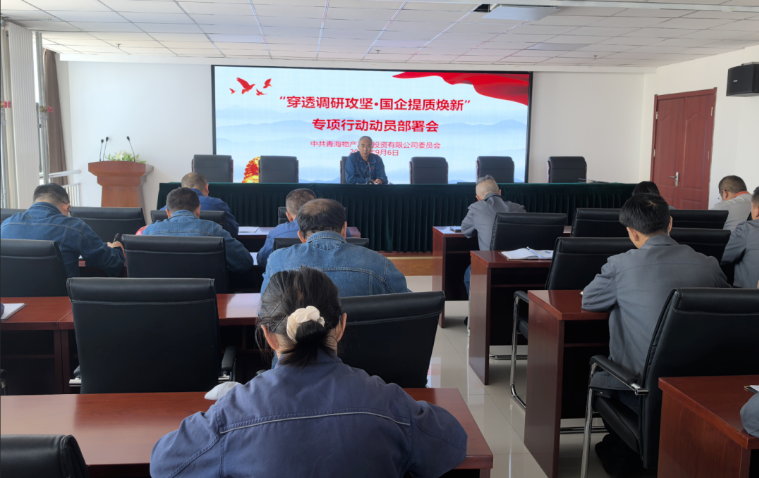 工投公司黨委召開(kāi)&ldquo;穿透調(diào)研攻堅(jiān)&middot;國(guó)企提質(zhì)煥新&rdquo;專(zhuān)項(xiàng)行動(dòng)動(dòng)員部署會(huì)