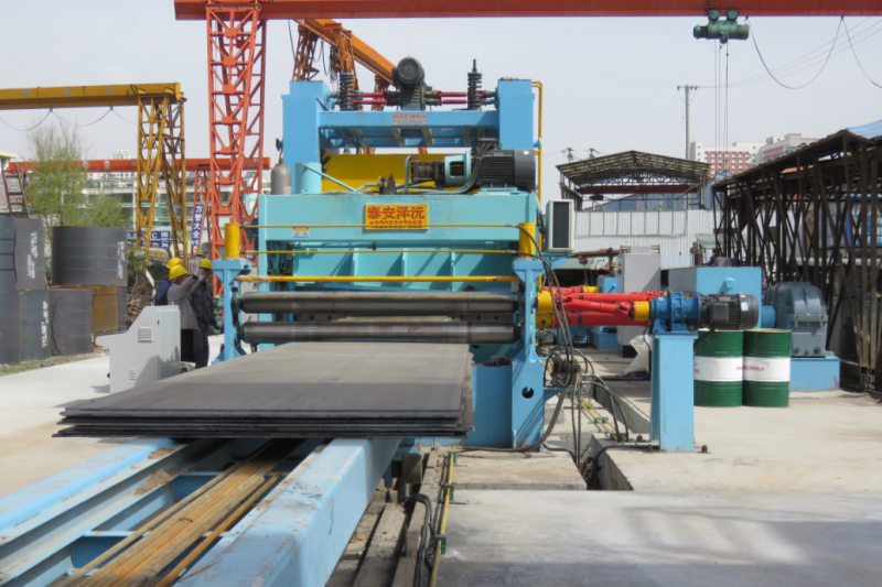 設(shè)備升級促發(fā)展 新機(jī)投運增效能  &mdash;&mdash;物產(chǎn)配送公司剪板機(jī)正式交付投產(chǎn)運行