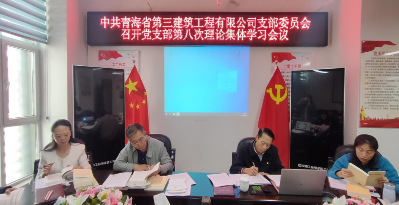 三建公司黨支部召開(kāi)第八次理論集體學(xué)習(xí)會(huì) ----集團(tuán)黨委委員、紀(jì)委書(shū)記講主題教育專題黨課