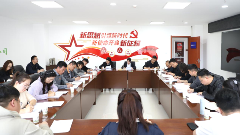 集團組織召開黨風(fēng)廉政建設(shè)工作推進會