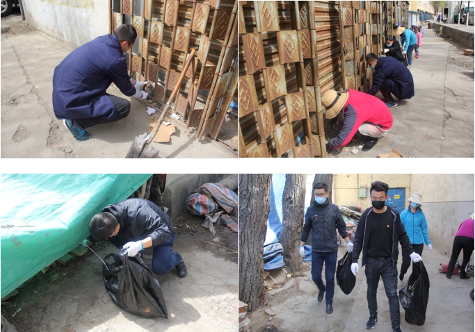 中共青海省第三建筑工程有限公司支部委員會開展&ldquo;黨旗領(lǐng)航，愛衛(wèi)同行&rdquo;主題黨日活動